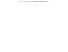 Tablet Screenshot of clinica.saludonnet.com
